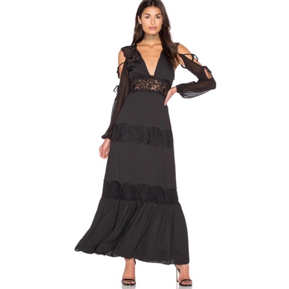 Majorelle Ronnie Dress in Black Sleeveless